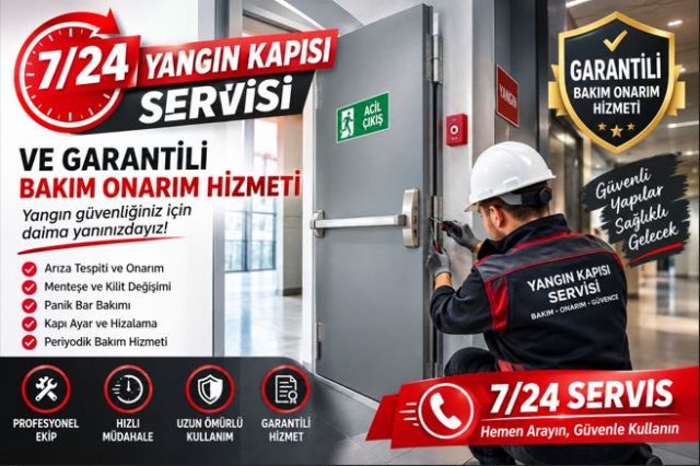 Yangın Kapısı Onarımı ve Profesyonel Servis | Karaboğa